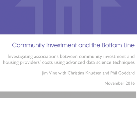 Community investment and the bottom line