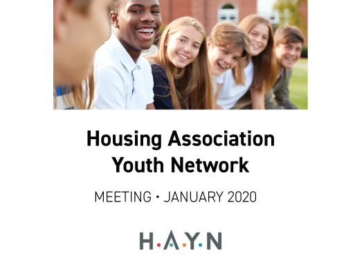 Housing Association Youth Network meeting