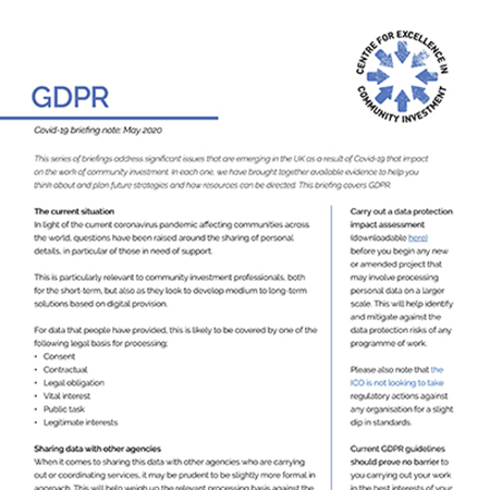 GDPR and Covid-19 briefing